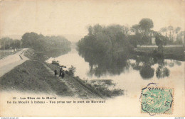 94 LES BORDS DE LA MARNE ILE DU MOULIN A BATEAU VUE PRISE SUR LE PONT DE BONNEUIL - Bonneuil Sur Marne