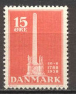 Danemark   Yvert   253  * *  TB  - Neufs