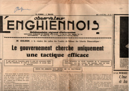 Observateur , L'Enghinnois 22 Mai 1955 N° 21 , Enghien - 1950 - Oggi