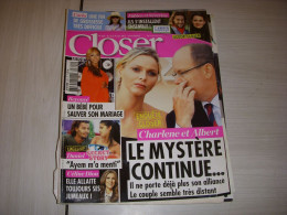 CLOSER 325 03.09.2011 BEYONCE Cyril FERAUD David DUCHOVNY ALBERT CHARLENE MONACO - People