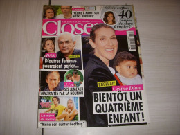 CLOSER 328 24.09.2011 Celine DION DSK FAUDEL Jennifer LOPEZ Lenny KRAVITZ  - People