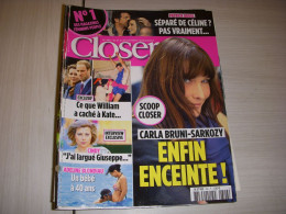 CLOSER 306 23.04.2011 Patrick BRUEL Johnny DEPP Adeline BLONDIEAU Carla BRUNI - People