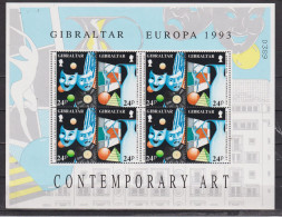 Bloc Neuf** De Gibraltar De 1993 YT 663 Et 664 MI 654 655 MNH Numéroté - Gibraltar