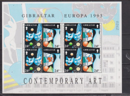 Bloc Neuf** De Gibraltar De 1993 YT 663 Et 664 MI 654 655 MNH Numéroté - Gibraltar