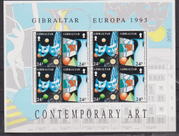 Bloc Neuf** De Gibraltar De 1993 YT 663 Et 664 MI 654 655 MNH Numéroté - Gibraltar