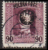 1918. POLSKA. POLSKA POCZTA / K UND K FELDPOST 90 H. Luxus Cancel 25.XII 18. (Michel 28) - JF544110 - Used Stamps