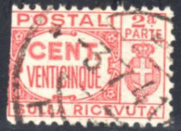 Italia Regno Pacchi Postali 2^ Parte 4 Esemplari - Pacchi Postali