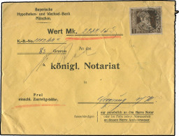 Altdeutschland Bayern, 1913, 86 II, Brief - Autres & Non Classés