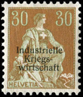 Schweiz Dienstmarken F. Kriegswirtschaft, 1918, 1-8 I, Ungebraucht - Servizio