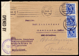 Amerik.+Brit. Zone (Bizone), 1946, 28 (3), Brief - Lettres & Documents