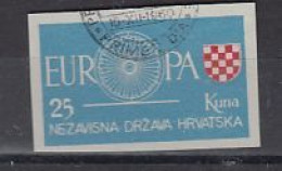 Europa 1960 Croatia Exile 1v  IMPERFORATED Used (59231A) - 1961