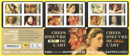 2022 Carnet Adhésif - BC 2190 CHEFS D'OEUVRE DE L'ART - NEUF - LUXE ** NON Plié - Commemoratives