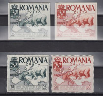 Anti-Europa 1958 Romania 2v Perforated & IMPERFORATED ** Mnh  (59232A) - 1958