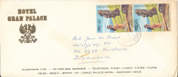 Chile Cover Sent To Denmark 4-9-1987 - Cile