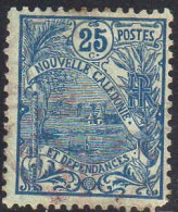 Nle-Calédonie Poste Obl Yv:  95 Mi:92 Rade De Nouméa (cachet Rond) - Used Stamps