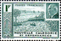 Nle-Calédonie Poste N** Yv: 193/194 Philippe Petain & Rade De Nouméa - Nuevos