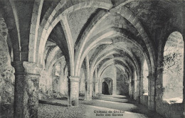 SUISSE - Château De Chillon - Vue De La Salle Des Gardes - Vue à L'intérieur Du Château - Carte Postale Ancienne - Veytaux