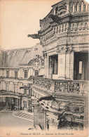 FRANCE - Château De Blois - Sommet Du Grand Escalier - L'entrée -vue Générale - De L'extérieure - Carte Postale Ancienne - Blois