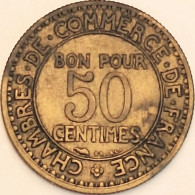 France - 50 Centimes 1928, KM# 884 (#4042) - 50 Centimes