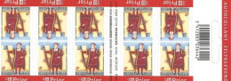 Belgium Belgique Belgien 2006 Crossbow Man Of Brussels Booklet Of 5 Tete-beshes MNH - 1997-… Permanent Validity [B]