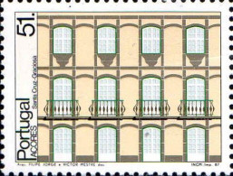 Açores Poste N** Yv:373/374 Architecture Fenêtres & Balcons Des Açores - Açores