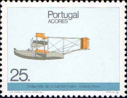 Açores Poste N** Yv:375/378 Histoire De L'aviation Des Açores - Açores