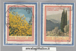 USATI ITALIA 1968 - Ref.0246B "FLORA 3^ Emissione" Serie Di 2 Val. - - 1961-70: Afgestempeld