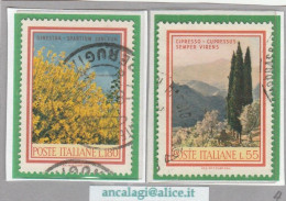 USATI ITALIA 1968 - Ref.0246C "FLORA 3^ Emissione" Serie Di 2 Val. - - 1961-70: Used