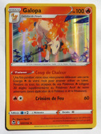 Carte Pokémon GALOPA 022/195 Holo Epée Et Bouclier 12 TBE FRANCE 2022 - Sword & Shield