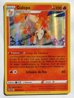 Carte Pokémon GALOPA 022/195 Holo Epée Et Bouclier 12 TBE FRANCE 2022 - Schwert Und Schild