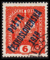 1919. CESKOSLOVENSKO. POSTA CESKOSLOVENSKA 1919 On 6 HELLER. ÖSTERREICH.  - JF544269 - Used Stamps