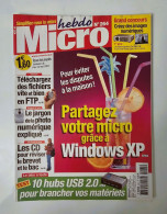 Magazine MICRO HEBDO N°264 (Du 8 Au 14 Mai 2003) : Partagez Votre Micro Grâce à WINDOWS XP - Computers