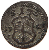 GERMAN STATES PFENNIG 1753 NÜRNBERG #t032 0335 - Groschen & Andere Kleinmünzen