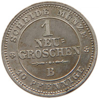 GERMAN STATES GROSCHEN 1863 SACHSEN ALBERTINISCHE LINIE Johann (1854-1873) #t032 0807 - Groschen & Andere Kleinmünzen