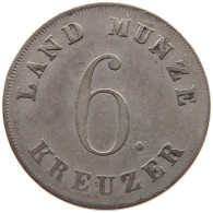 GERMAN STATES 6 KREUZER 1832 SACHSEN COBURG GOTHA Ernst I. (1806-1844) #t032 0883 - Groschen & Andere Kleinmünzen
