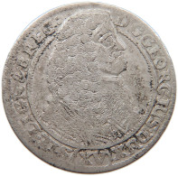 GERMAN STATES 3 KREUZER 1664 SCHLESIEN LIEGNITZ BRIEG Georg III. (1639-1664) #t032 0423 - Monedas Pequeñas & Otras Subdivisiones