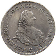 GERMAN STATES 20 KREUZER 1765 MAINZ ERZBISTUM Emmerich Joseph Von Breitbach-Bürresheim 1763-1774 #t032 1043 - Monedas Pequeñas & Otras Subdivisiones