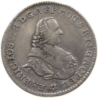 GERMAN STATES 20 KREUZER 1765 MAINZ ERZBISTUM Emmerich Joseph Von Breitbach-Bürresheim 1763-1774 #t032 1043 - Groschen & Andere Kleinmünzen