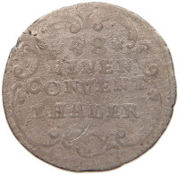 GERMAN STATES 1/48 TALER 1770 WÜRTTEMBERG Karl Eugen (1744-1793) #t032 0907 - Groschen & Andere Kleinmünzen
