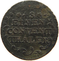 GERMAN STATES 1/48 TALER 1770 SACHSEN HILDBURGHAUSEN Ernst Friedrich Karl 1745-1780 #t033 0083 - Small Coins & Other Subdivisions