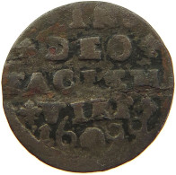 GERMAN STATES 1/4 STÜBER 1699 JEVER Carl Wilhelm Von Anhalt-Zerbst 1667-1718 #t032 0769 - Monedas Pequeñas & Otras Subdivisiones