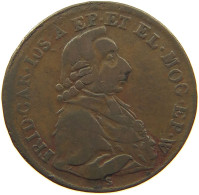 GERMAN STATES 1/2 KREUZER 1795 MAINZ Friedrich Karl Joseph 1774-1802 #t032 1127 - Piccole Monete & Altre Suddivisioni