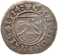 GERMAN STATES 1/2 BATZEN 1514 KEMPTEN #t033 0261 - Monedas Pequeñas & Otras Subdivisiones