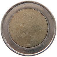 EURO 2 Euro ND Mint Error Unstruck Planchet #t032 0465 - Abarten Und Kuriositäten