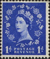 GB Poste N* Yv: 263 Mi:258X Queen Elizabeth II (sans Gomme) - Unused Stamps