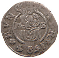RDR HUNGARY DENAR 1584 KB Rudolf II. 1576-1612. #t032 0301 - Hungary