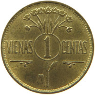 LITHUANIA CENTAS 1925 UNC SHINNY FIELDS #t033 0101 - Litouwen