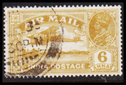 1929. INDIA. Georg V AIR MAIL 6 ANNAS  - JF544375 - 1911-35 Koning George V