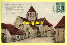 89 YONNE / LAROCHE SAINT CYDROINE / L'EGLISE & TEXTE EXPLICATIF / 1922 - Laroche Saint Cydroine