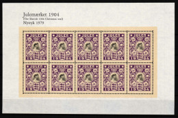 Dänemark Aus Jahrgang 1979 Postfrisch Kleinbogen Aus Julemarken #HP954 - Sonstige & Ohne Zuordnung